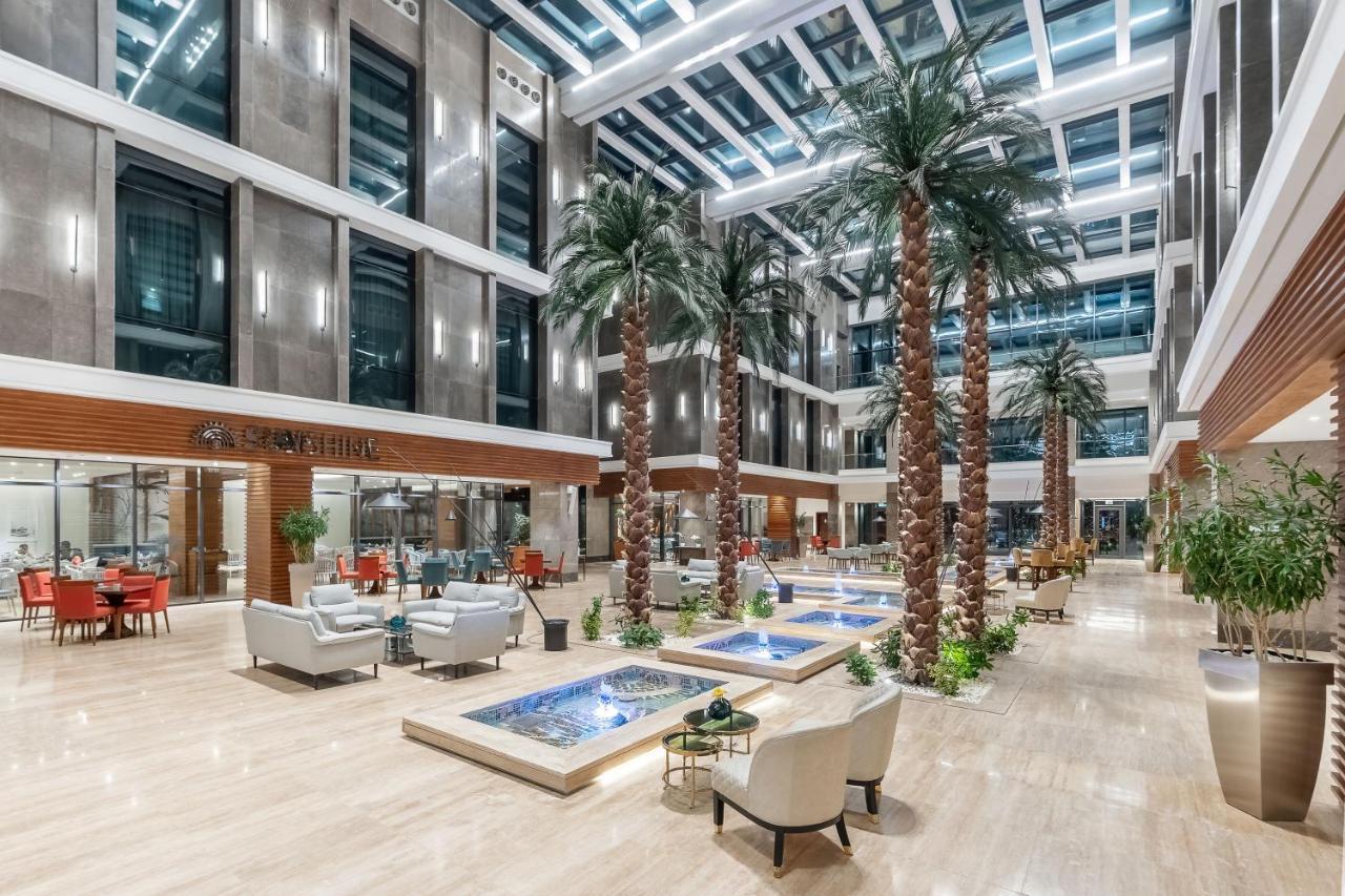 Crystal Inn Hotel - Alamein (Adults Only) El Alamein Eksteriør bilde The lobby of the hotel